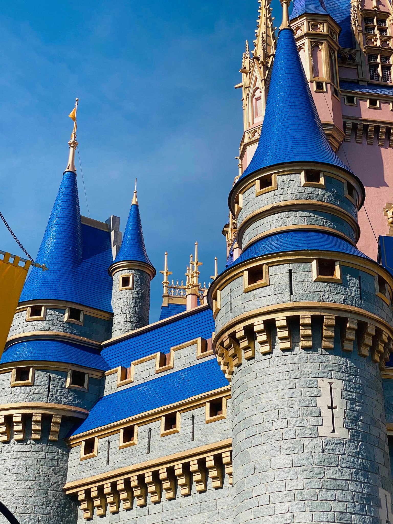 Cinderella Castle painting