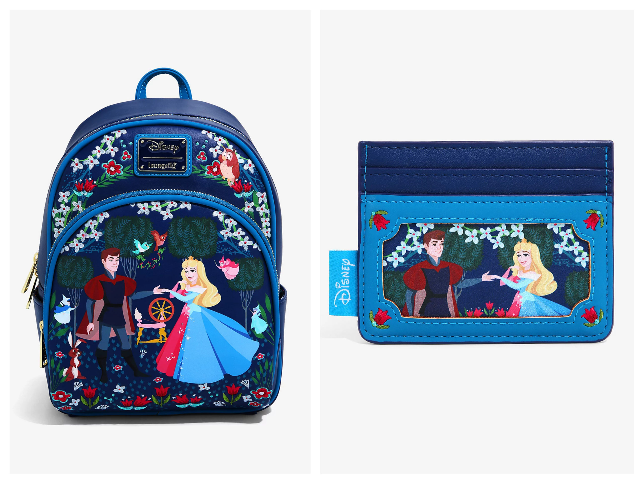 2023 boxlunch her universe sleeping beauty dress color changing mini  backpack loungefly 2 