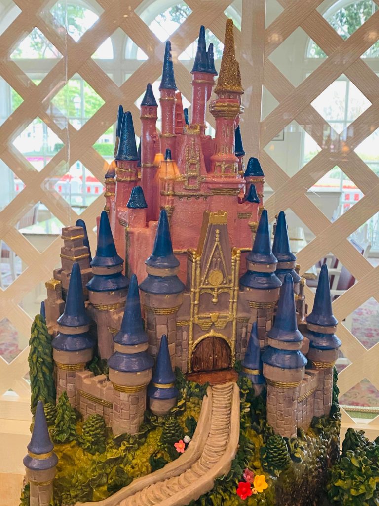 castle chocolate display