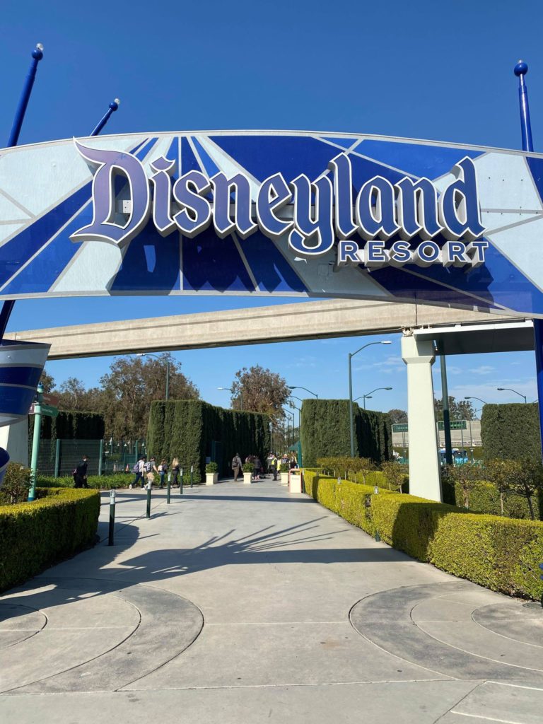 Disneyland sign