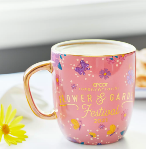 Minnie mug flower and garden