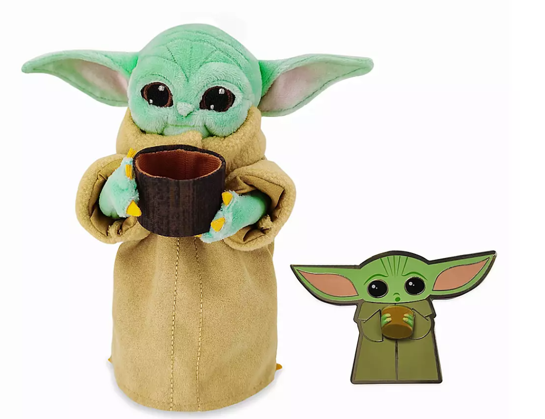 The Child Baby Yoda Toy Plush Star Wars Knob Frog Necklace Mandalorian 2 11