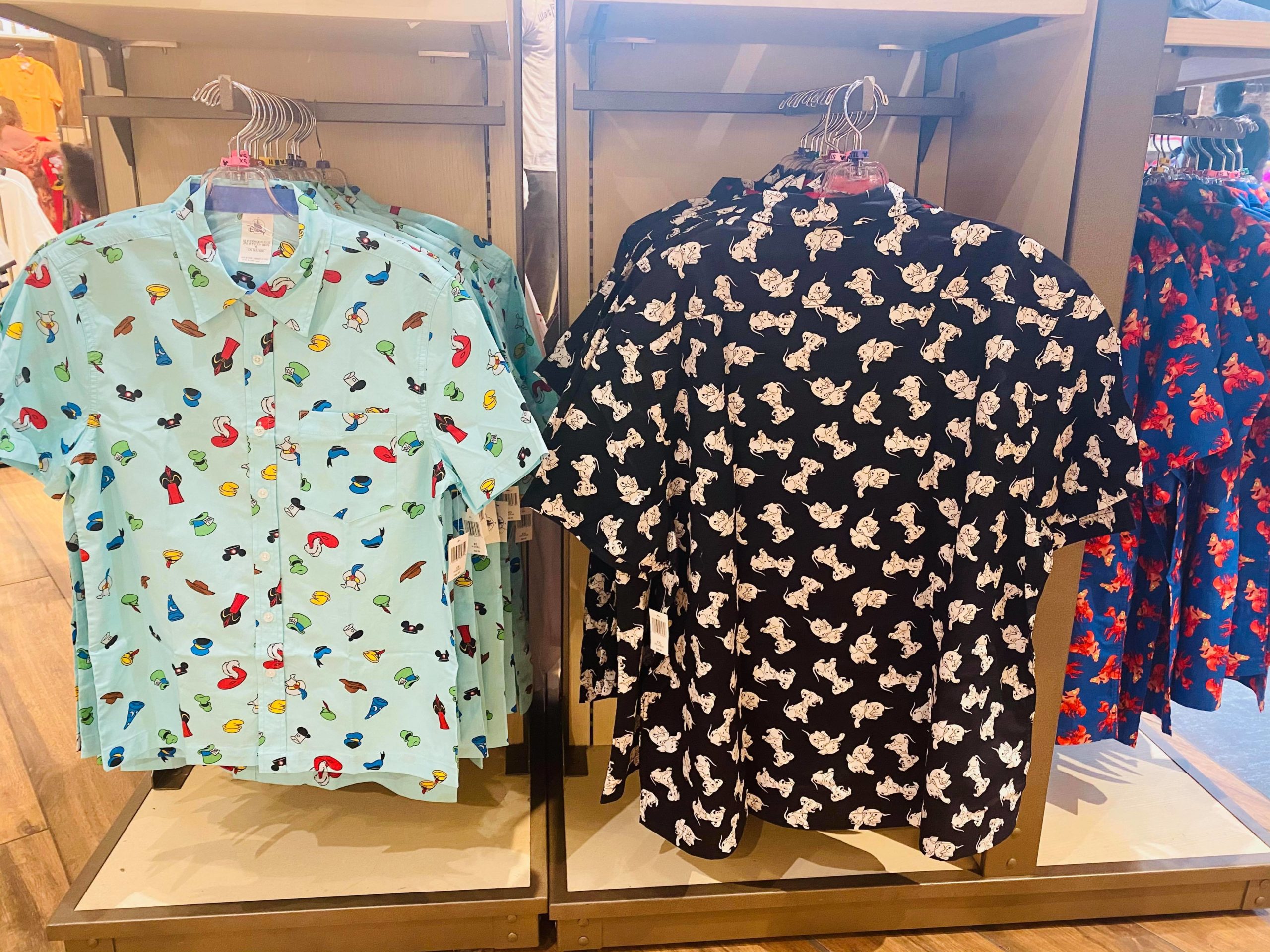 New Men's Button-Up Shirts Arrive at World of Disney - MickeyBlog.com