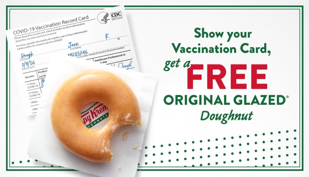 Krispy Kreme Passport vaccine