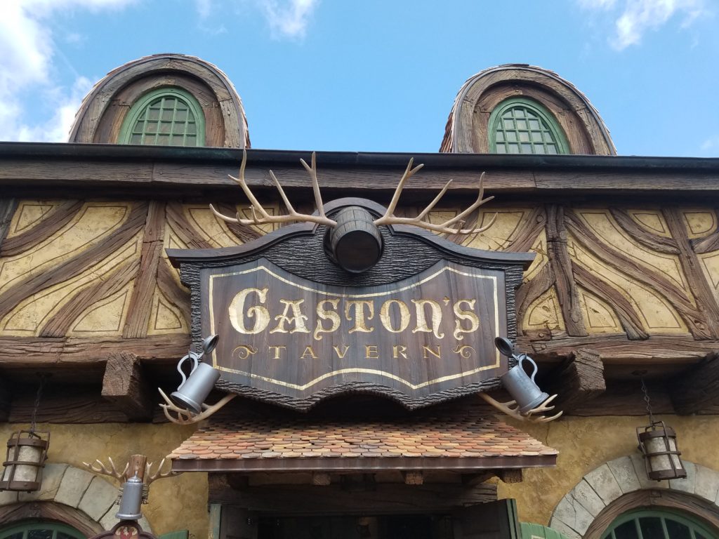 Sign for Gaston's