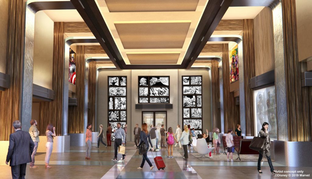 lobby of Hotel New York