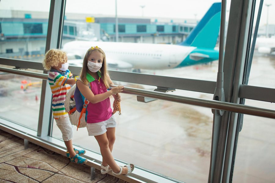 kids mask airport