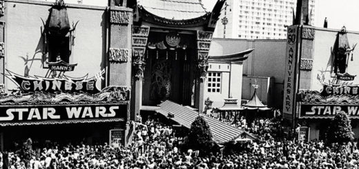 Star Wars 1977 opening Mann's Chinese
