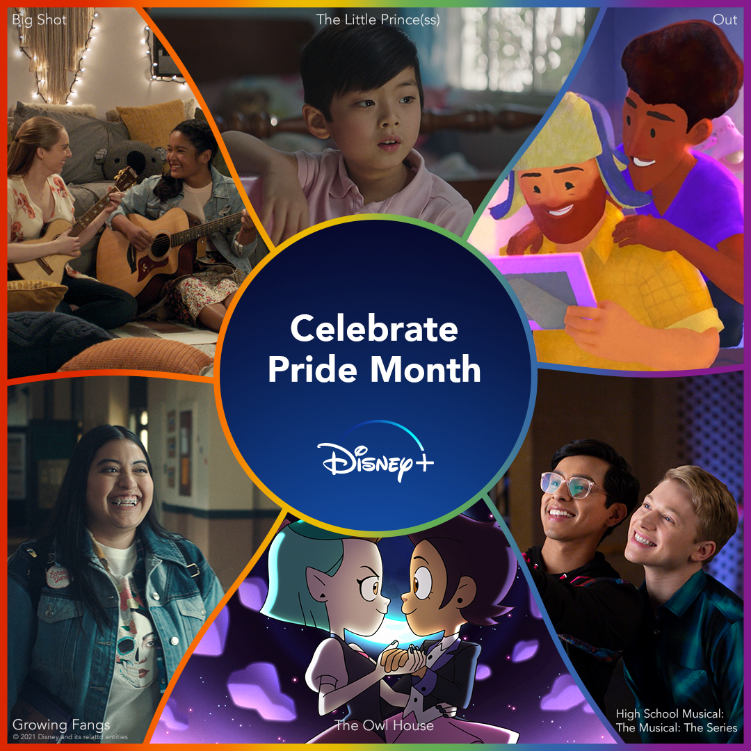 Celebrate Pride Month on Disney+