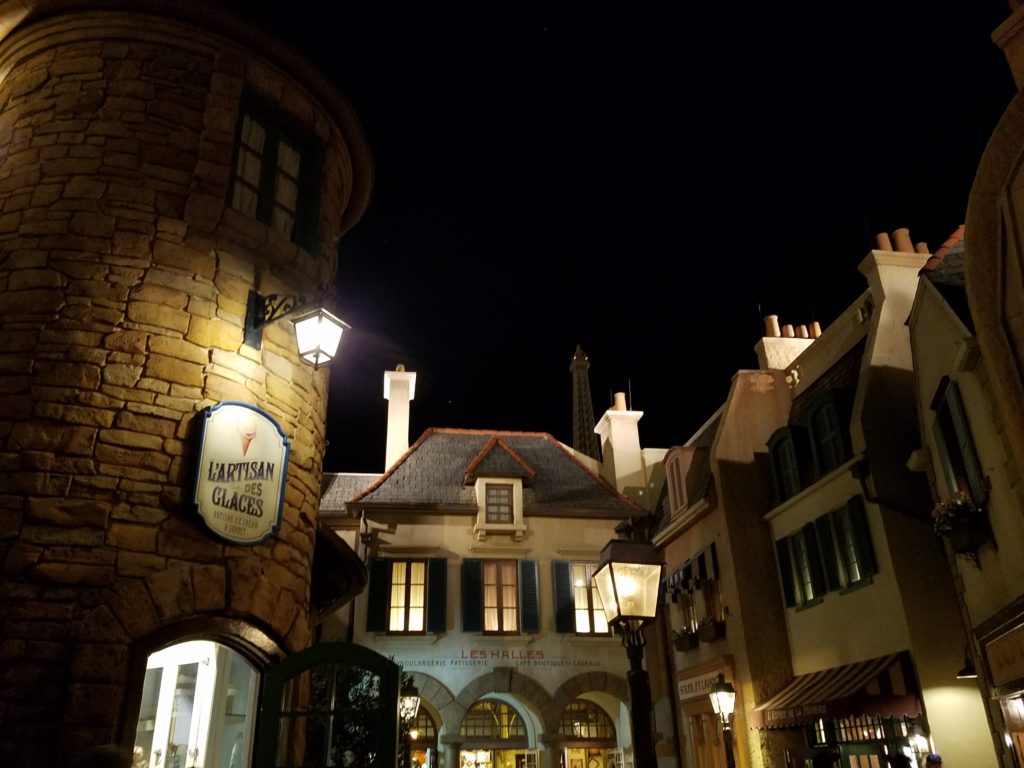 France Pavilion at Night