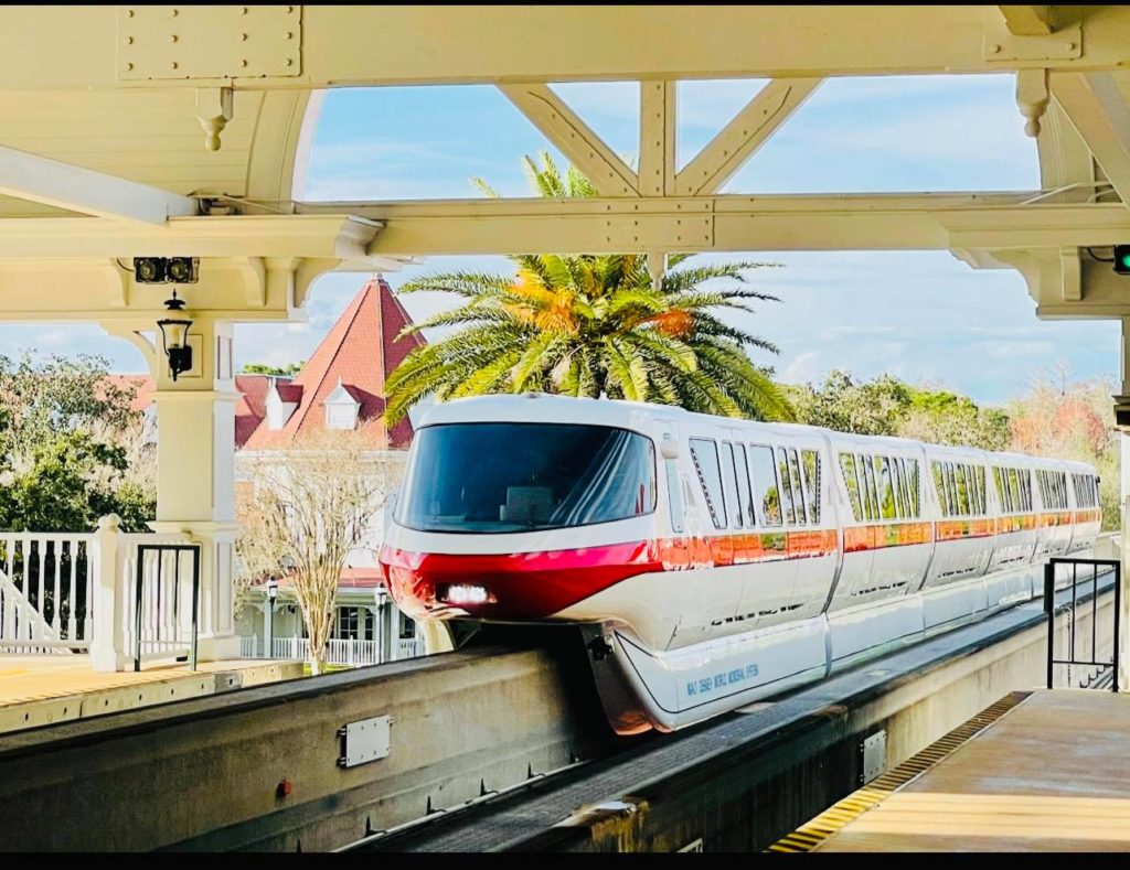 Grand Floridian monorail