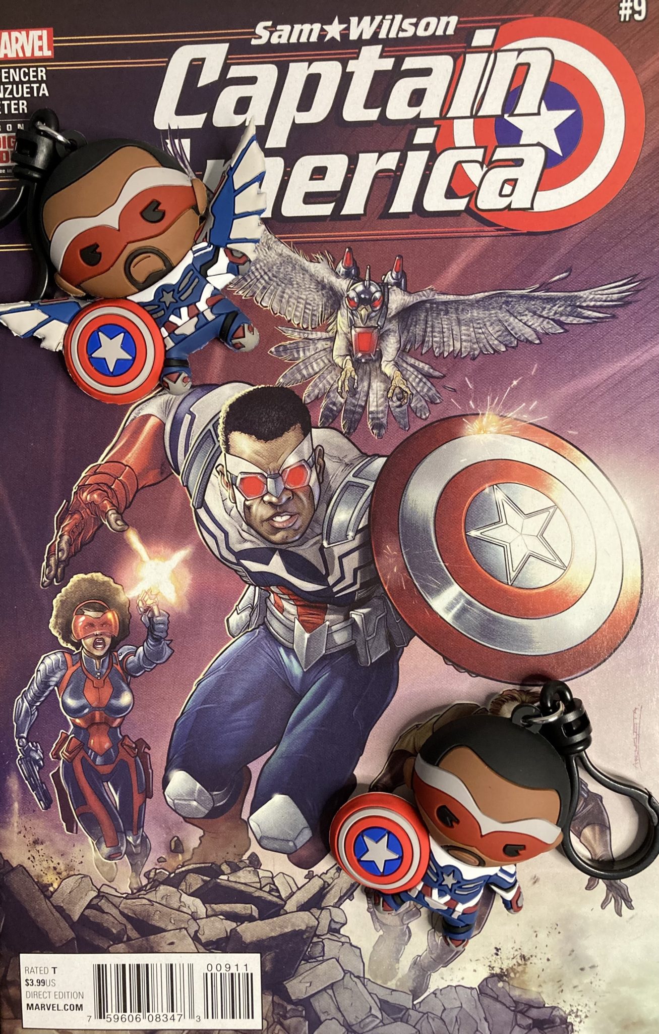 Sam Wilson Captain America Monogram Toys