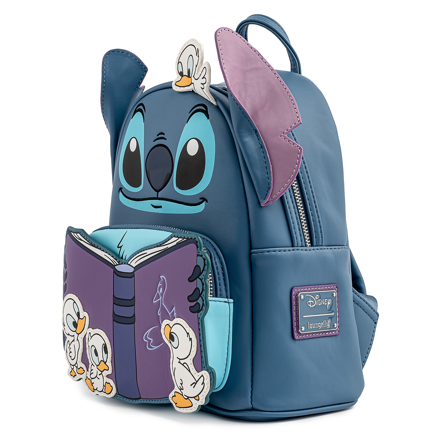 Stitch and Ducks Loungefly Mini Backpack