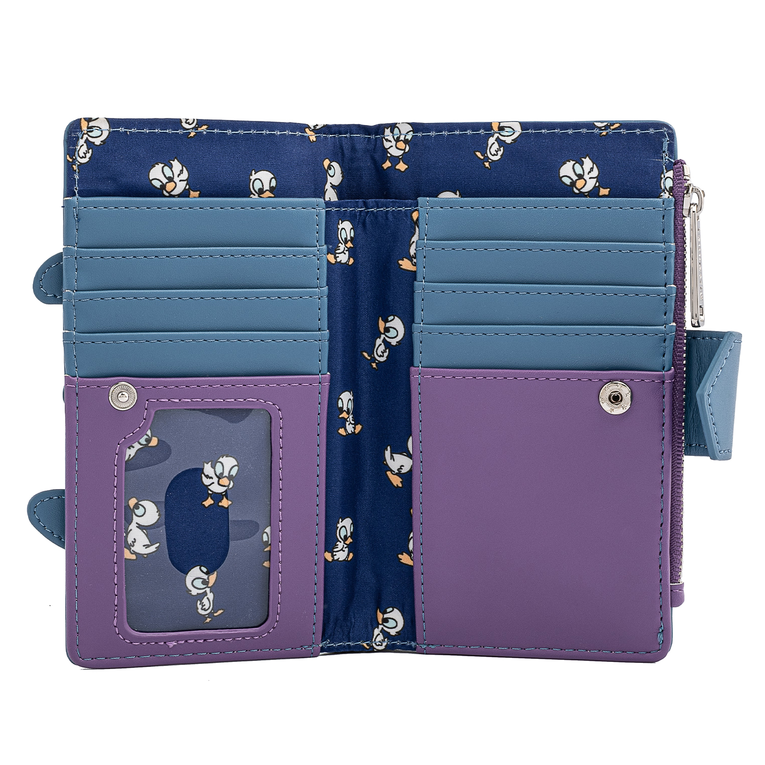 Stitch and Ducks Loungefly Flap Wallet