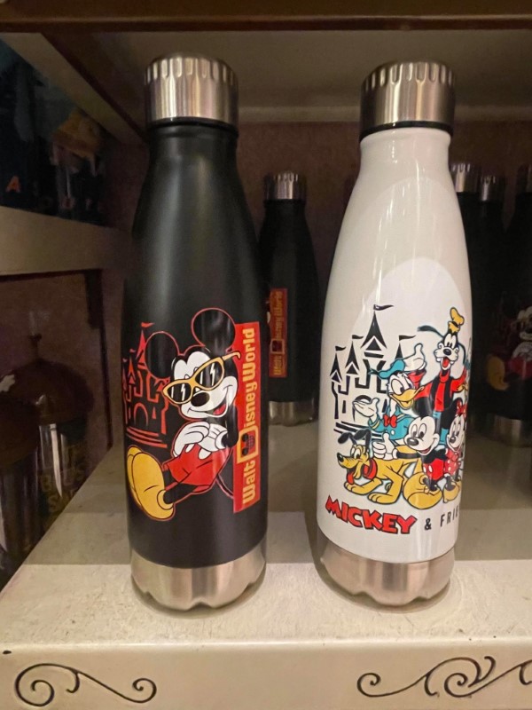 Disney's Classic Mickey & Minnie Mouse Water Bottle