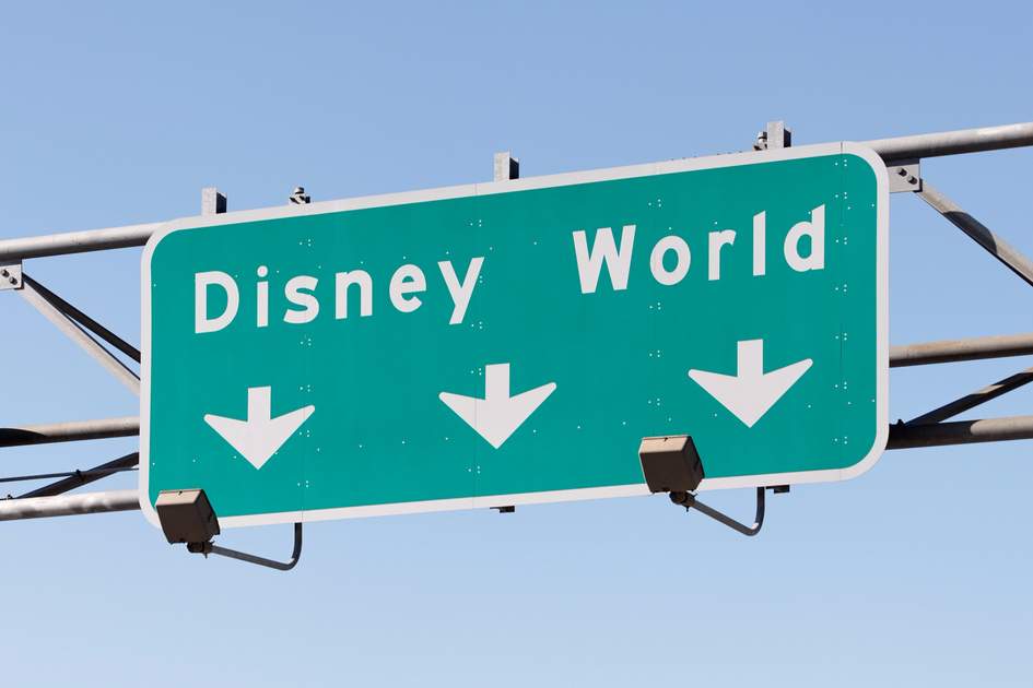 Disney World sign