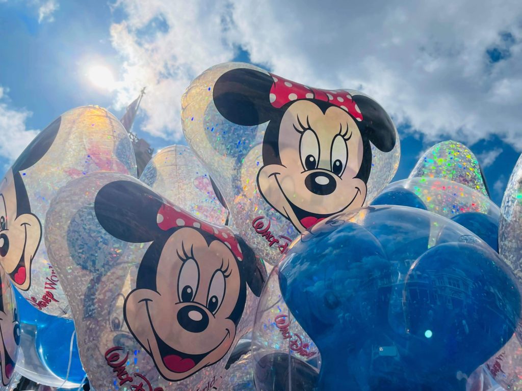 Mickey and Minnie Balloons 