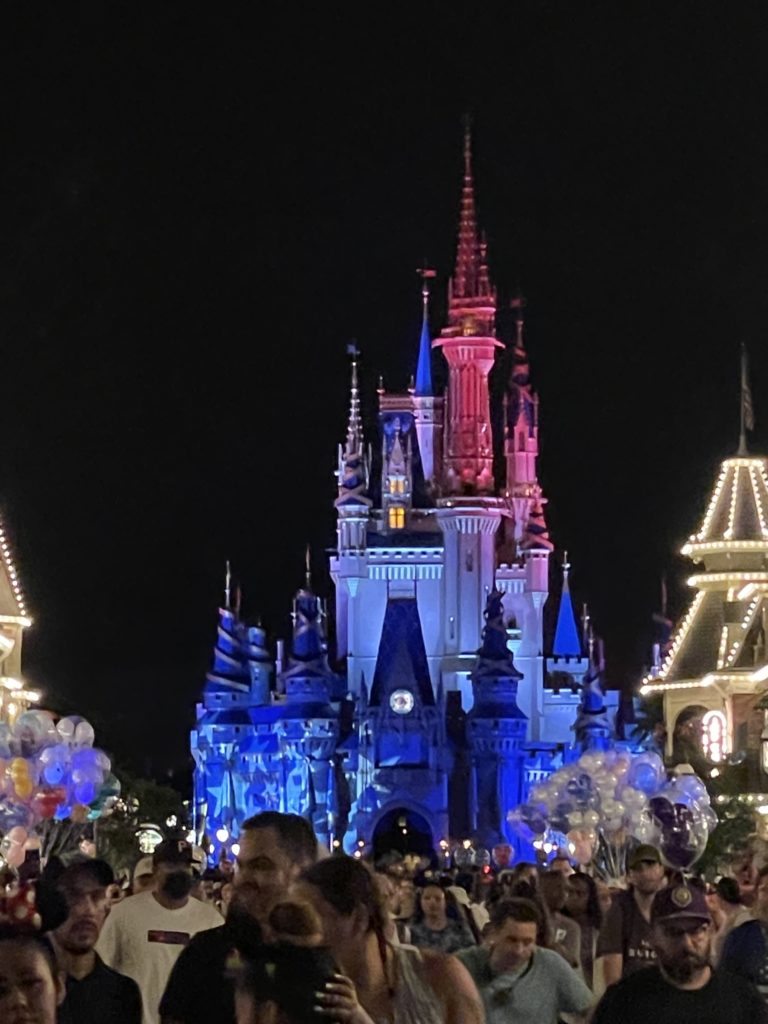 Cinderella Castle Fourth of July