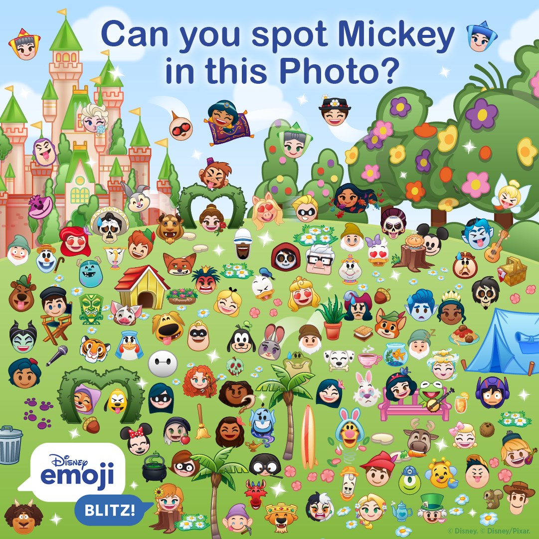 Spot Mickey Emoji Blitz