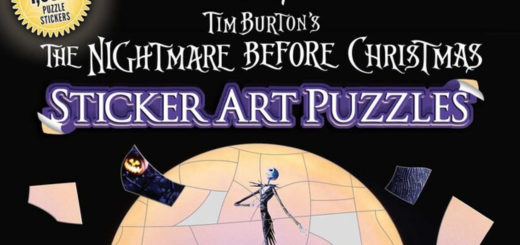 The Nightmare Before Christmas Sticker Art Puzzles cover