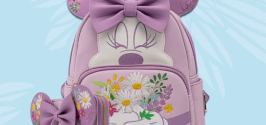Minnie floral Loungefly mini backpack