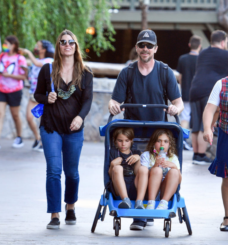 Celebrity Sighting: Christian Bale and Family Enjoy a Magical Day at ...