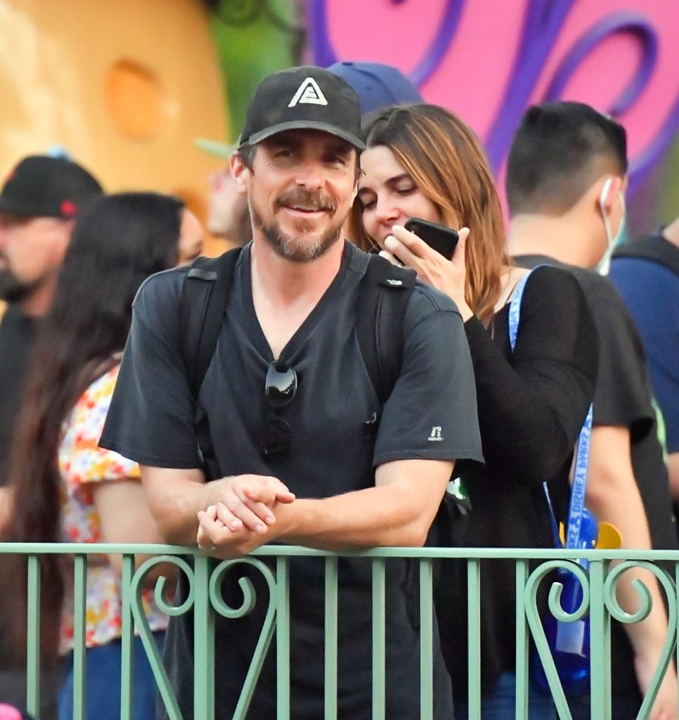 Christian Bale at Disneyland
