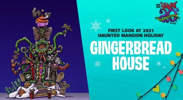 2021 Haunted Mansion Gingerbread
