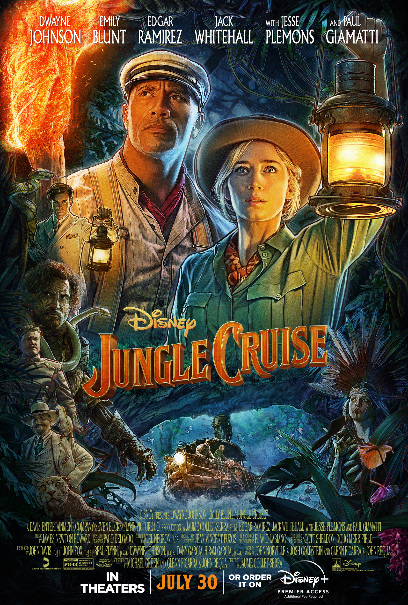 Disney's Jungle Cruise movie poster