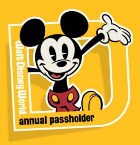 Disney World Annual Passholder magnet