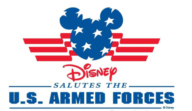 Disneyland military 2024
