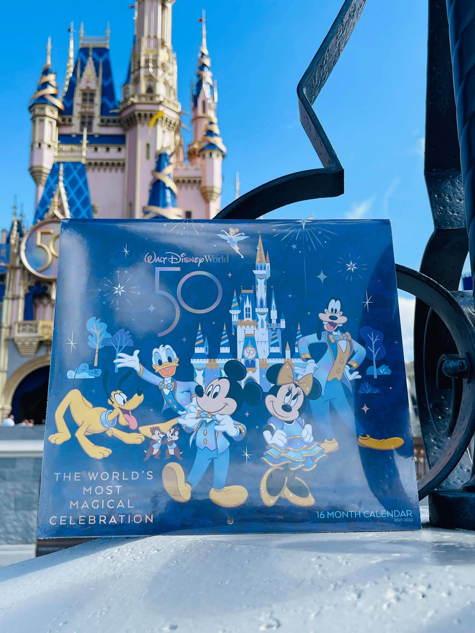 Countdown The Days To Disney World's 50th Anniversary With This NEW