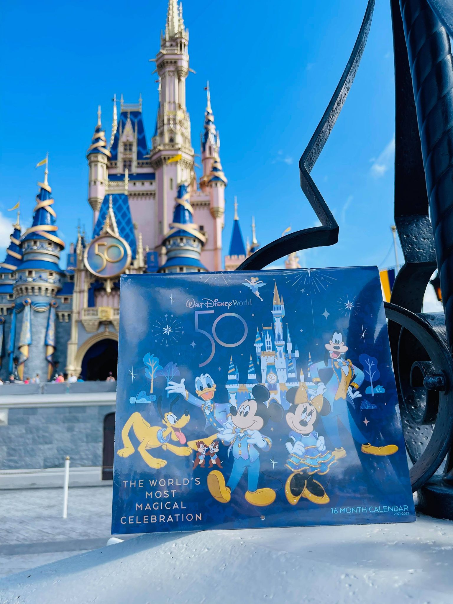 Countdown The Days To Disney World's 50th Anniversary With This NEW