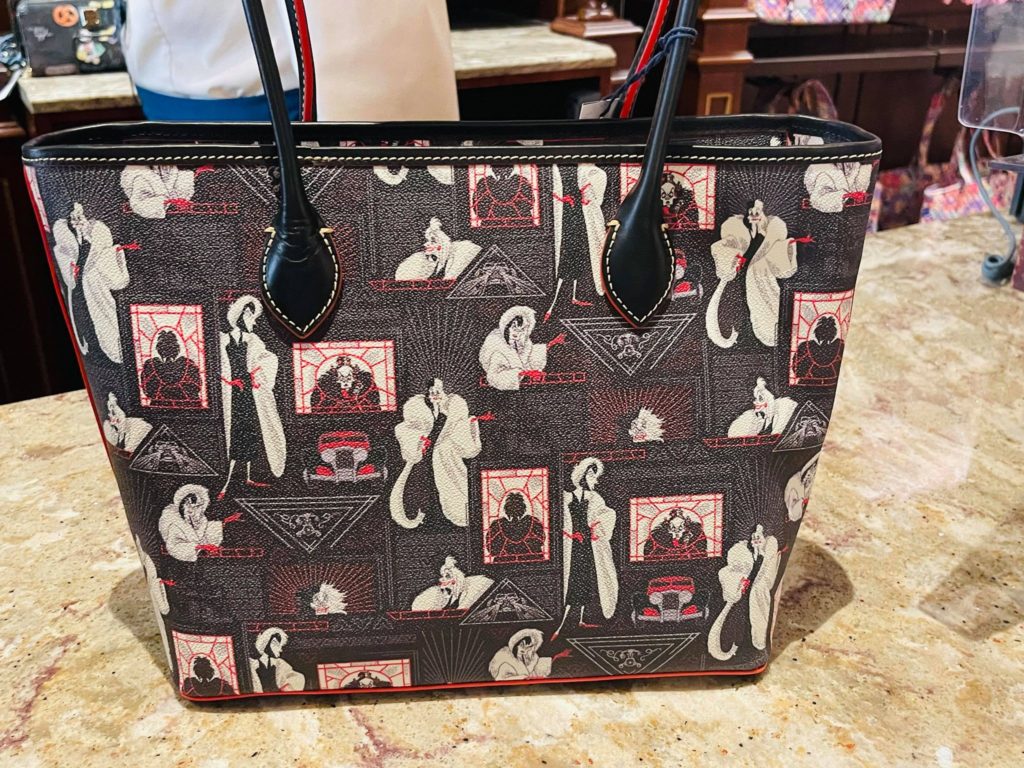 Dooney & Bourke, Bags, 22 Disney Dooney Bourke Cruella Devil 101  Dalmatians Tote Bag Purse Retired