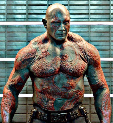 GUARDIANS OF THE GALAXY Lands Dave Bautista as Drax the Destroyer