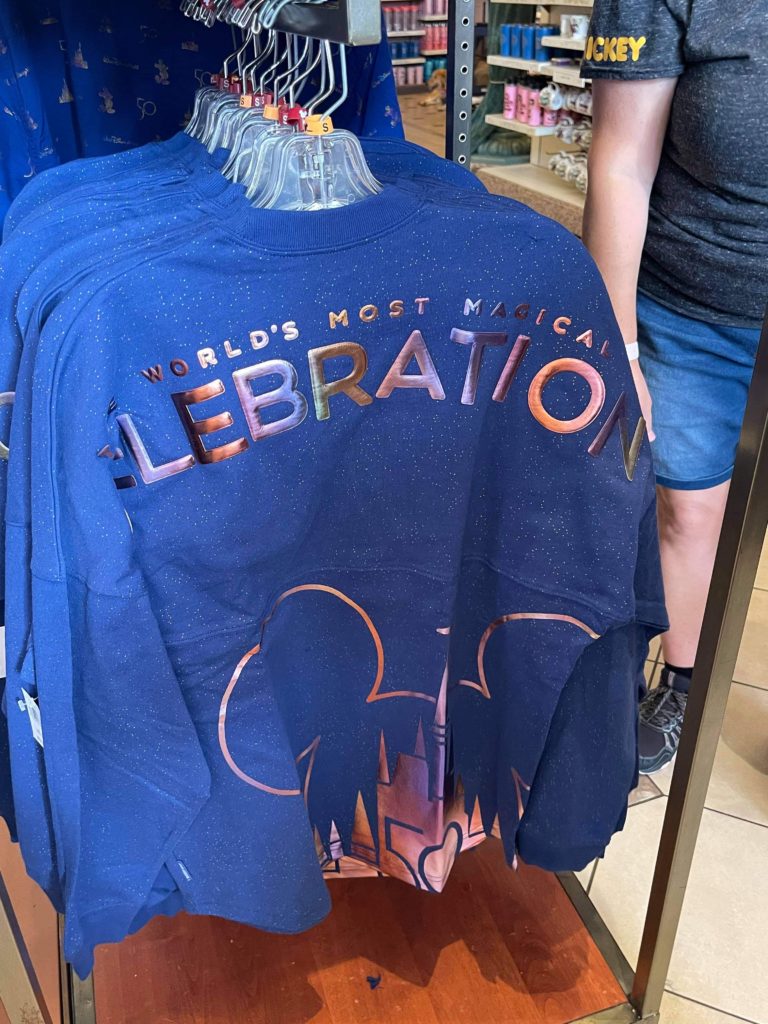 A NEW 50th Anniversary Spirit Jersey Has Arrived in Disney World 