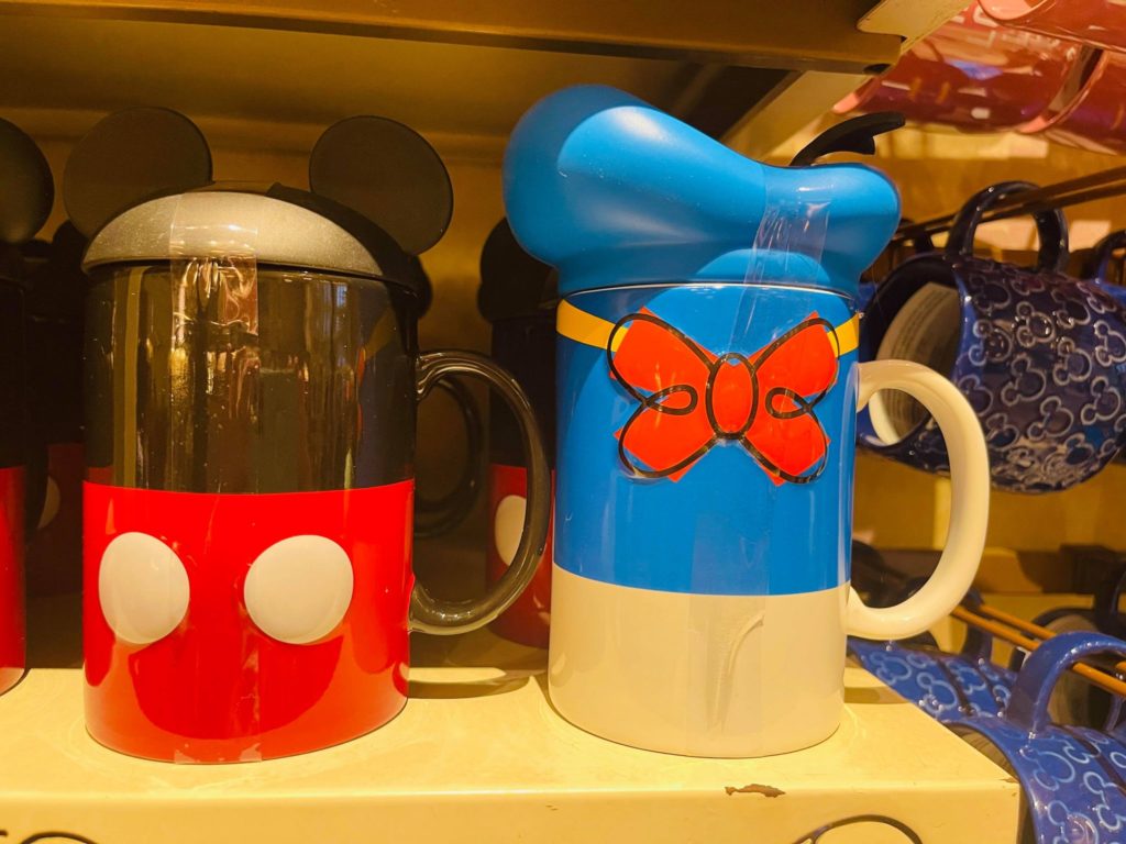 mickey and Donald mugs