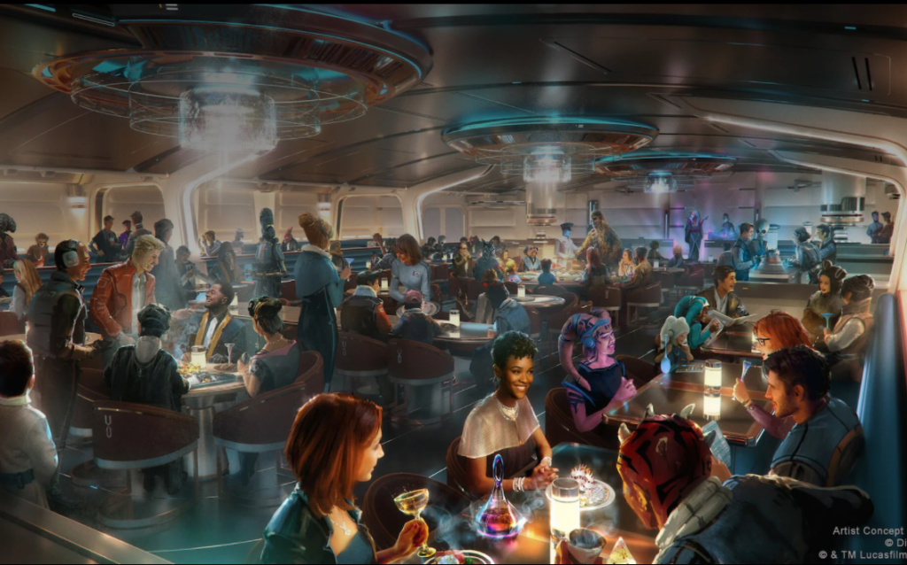 Star Wars Galactic Starcruiser Dining