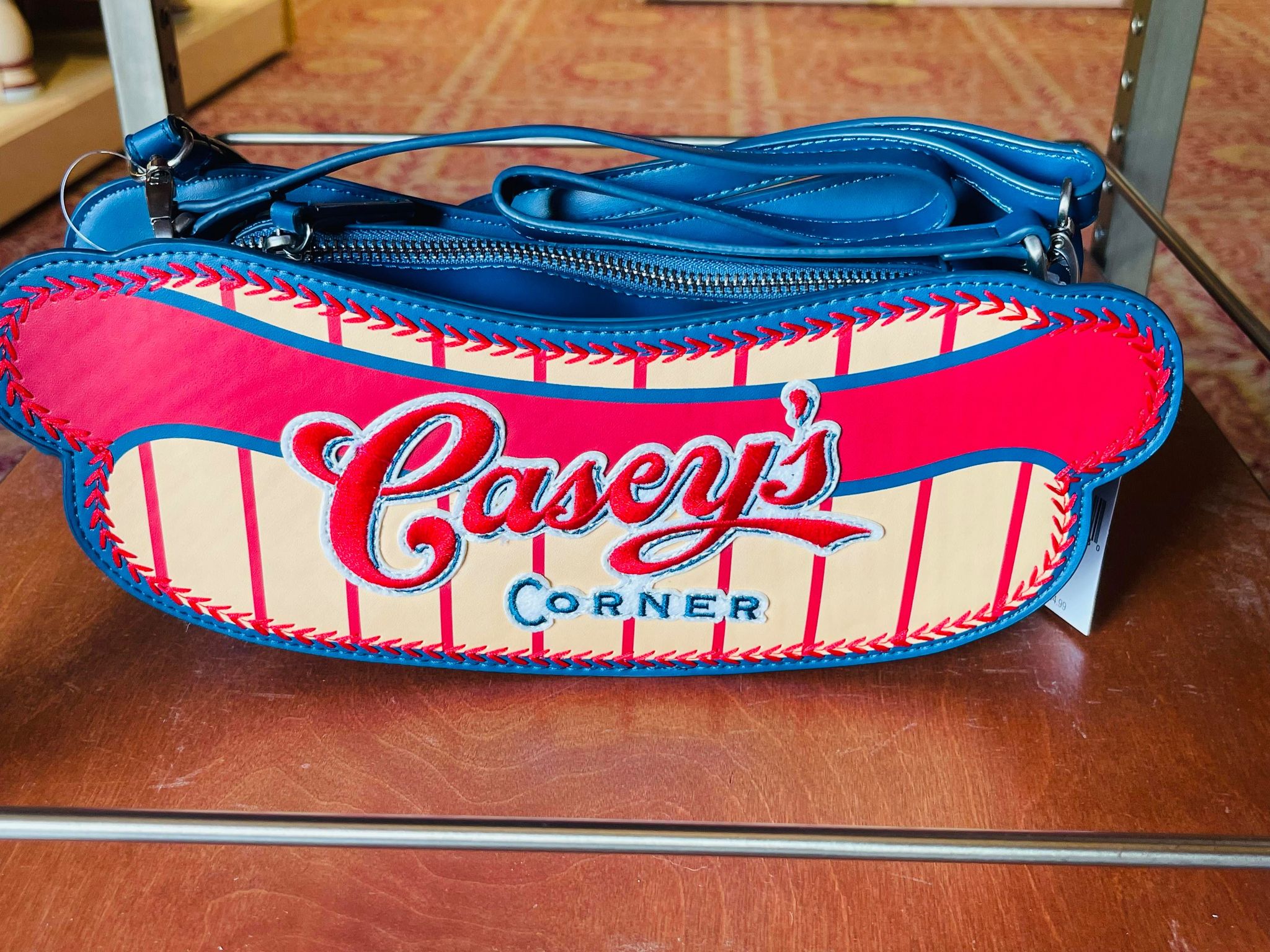 caseys corner hot dog purse 