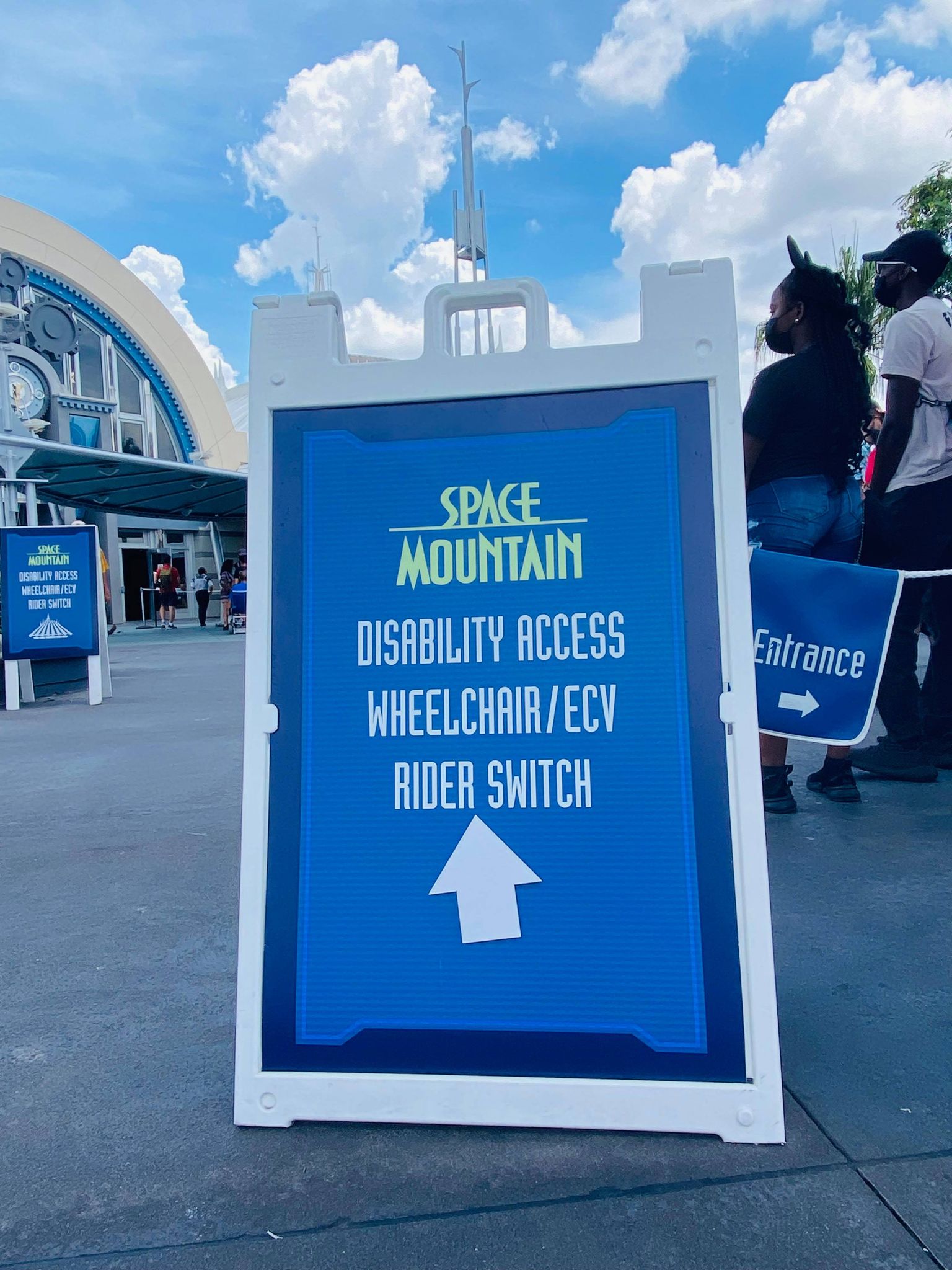 space mountain rider switch access pass