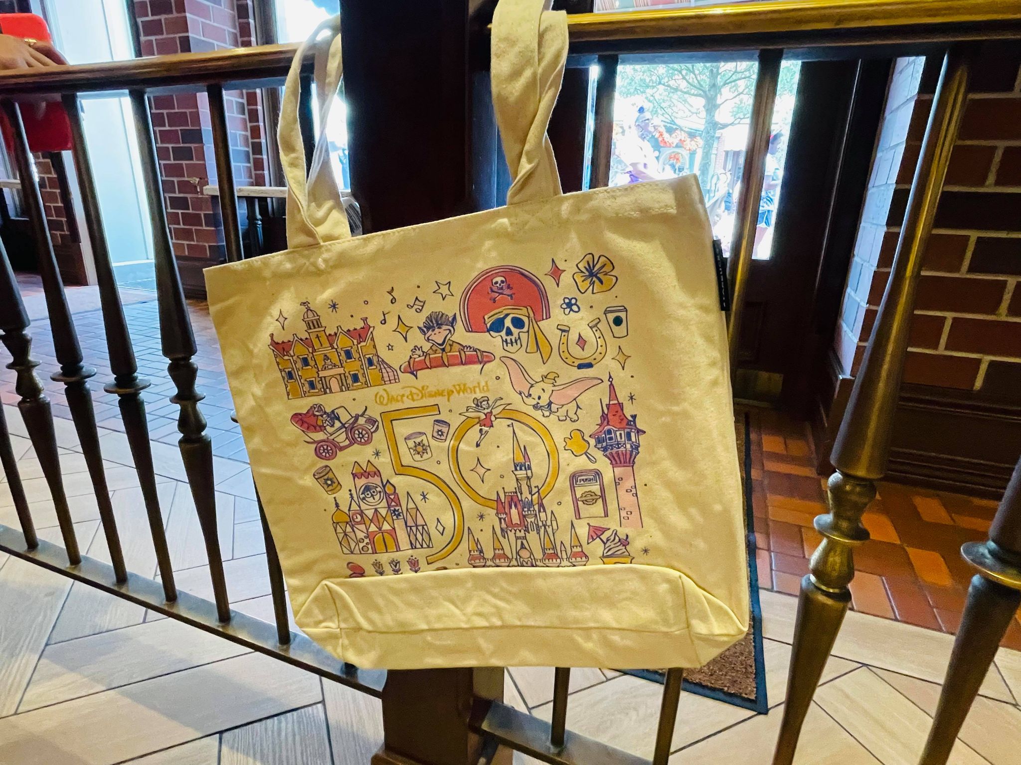 Disney Walt Disney World 50th Anniversary Tote Bag 