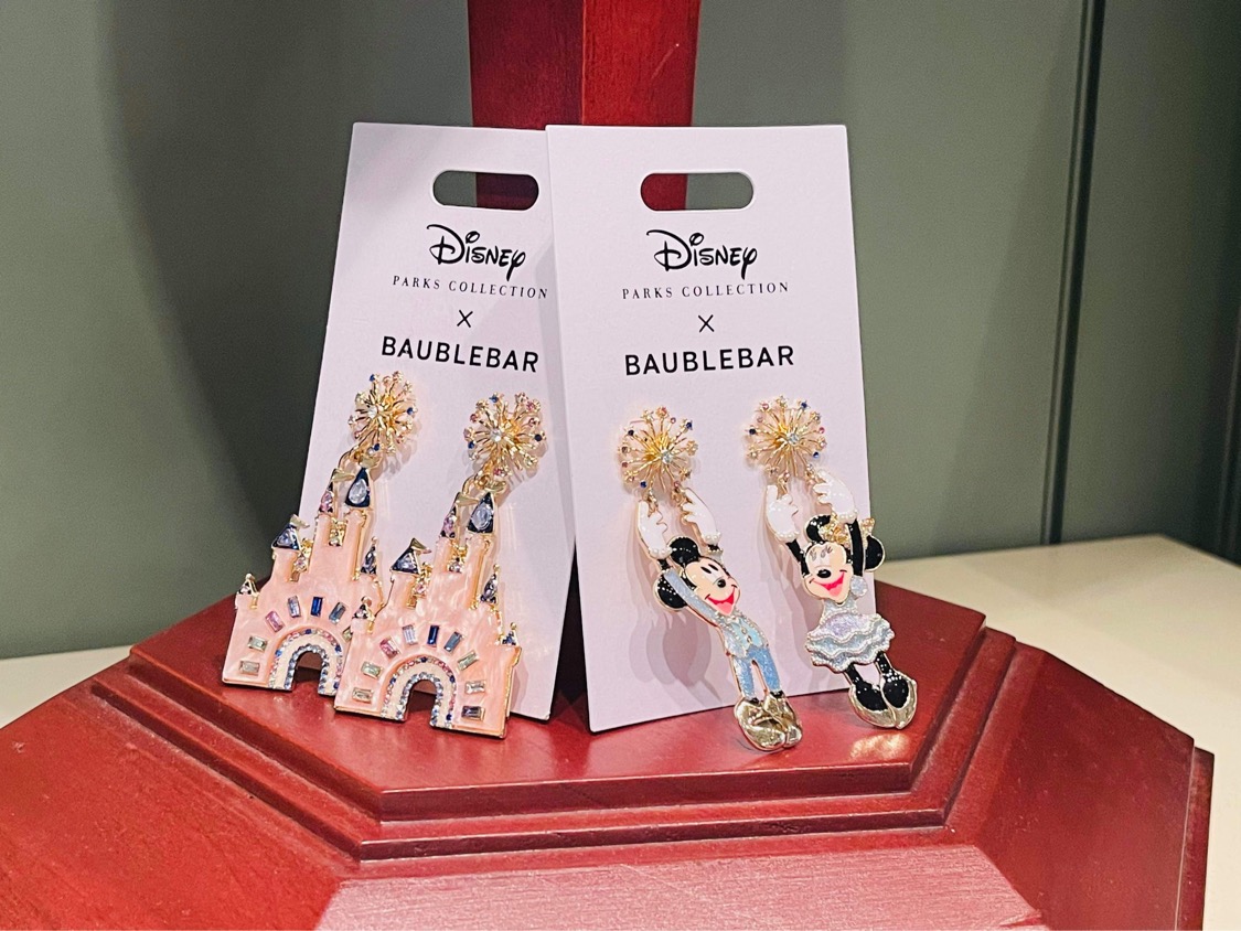 PHOTOS: New 50th Anniversary Earrings, Necklace, and Bracelet by BaubleBar  at Walt Disney World - WDW News Today