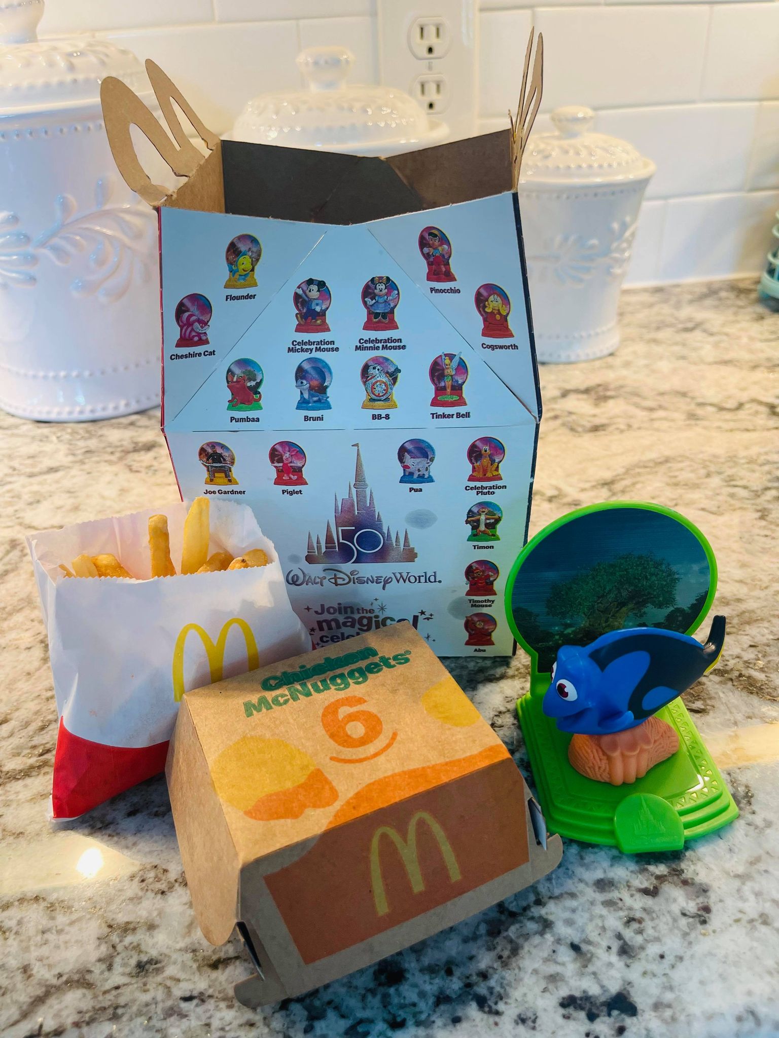 McDonald's Walt Disney World 50th 2021 Happy Meal Sealed New 