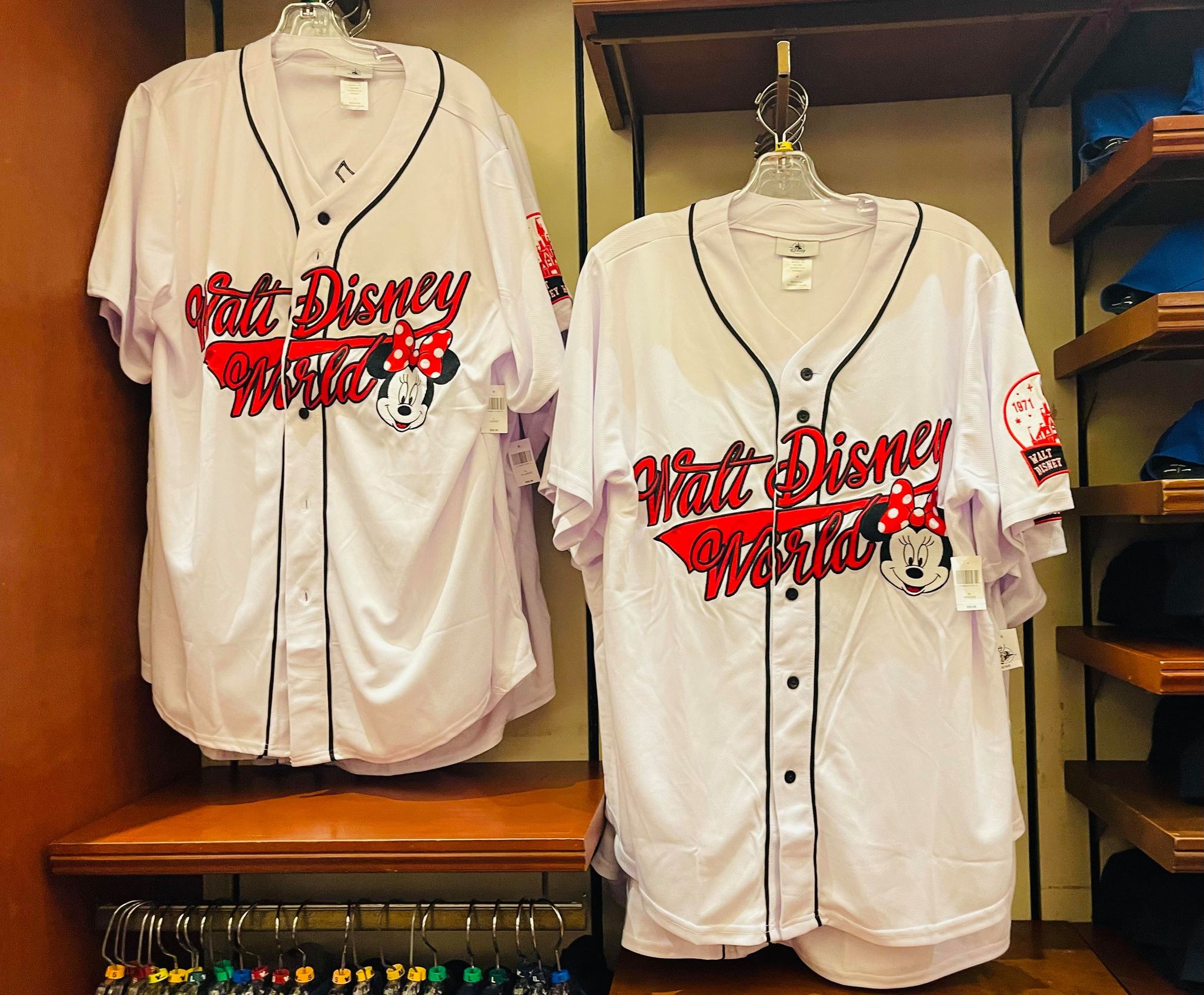 PHOTOS: NEW Pizza Planet and Minnie Mouse Baseball Jerseys Arrive at Walt  Disney World - WDW News Today