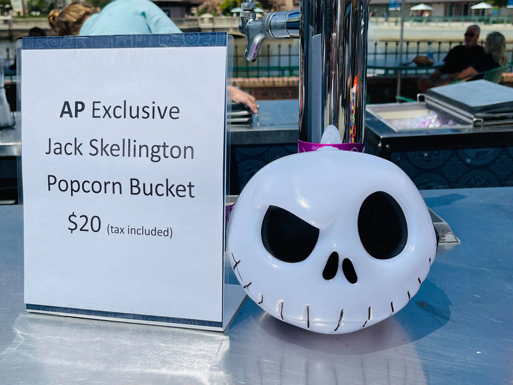 jack skellington popcorn bucket ap exclusive