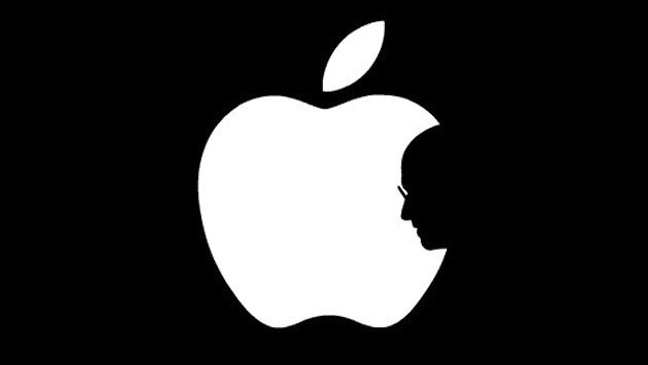 Apple logo Steve Jobs