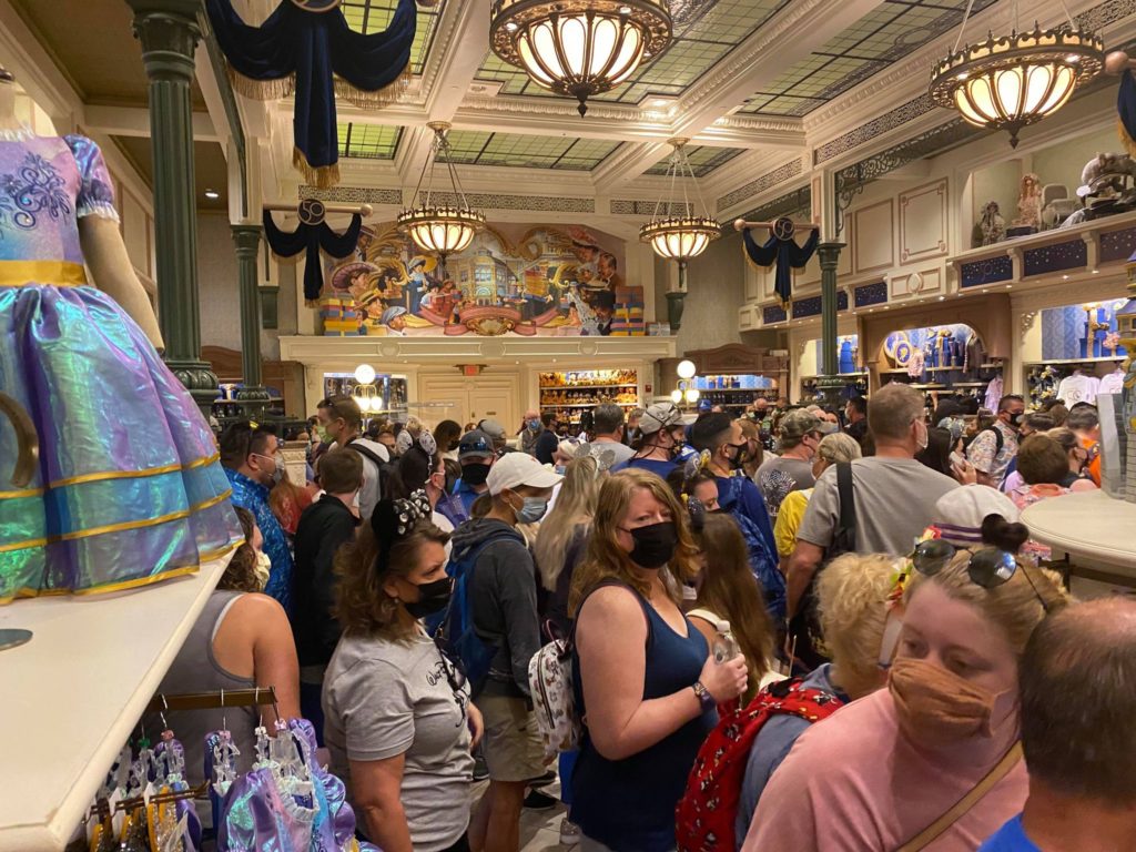 Crowds at The Emporium on October 1st