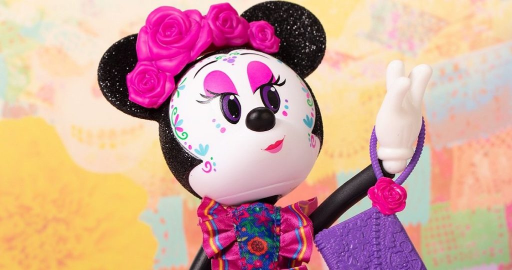 Details about   Disney Minnie Mouse Catrina Doll Day Of The Dead Collectors Edition Multicolor 