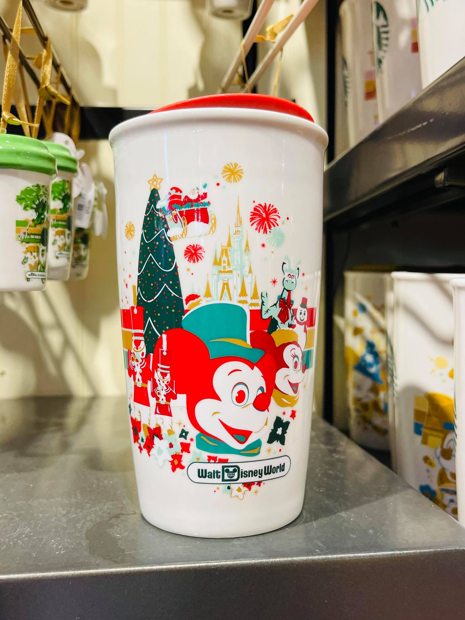 Disney Parks Starbucks Christmas Tumbler Ornament – Pixie Purchases