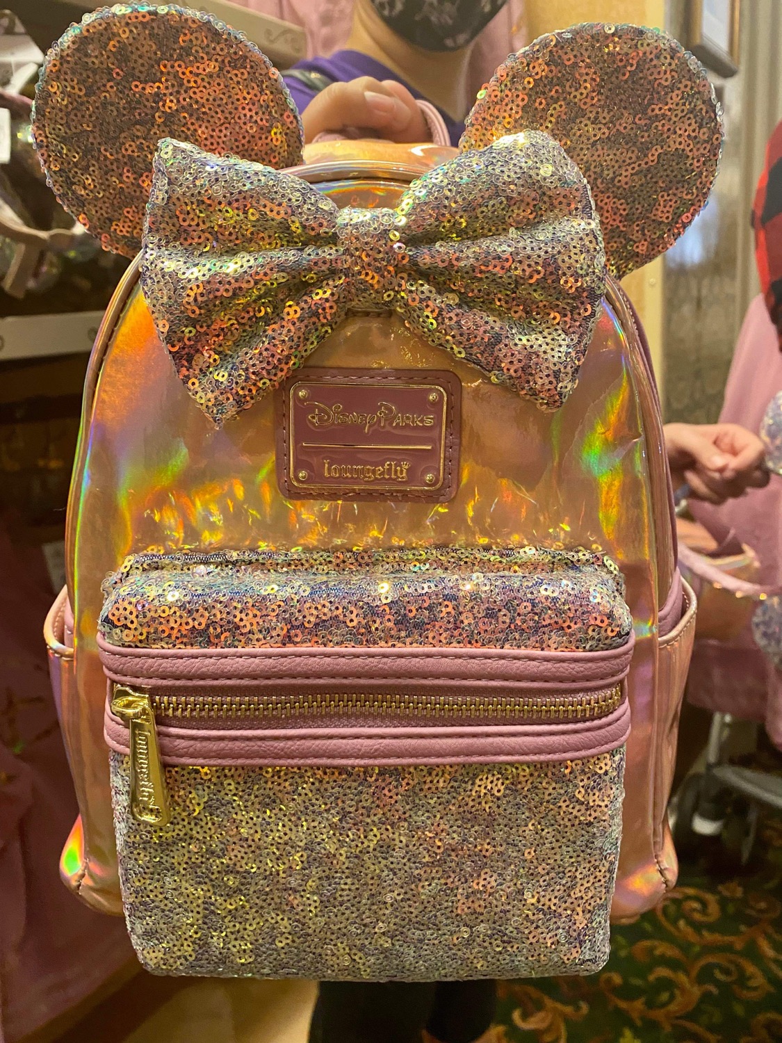 limited Disney Parks Earidescent Loungefly Backpack Walt